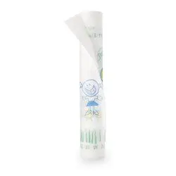 A tube of organic skincare cream with natural ingredients.